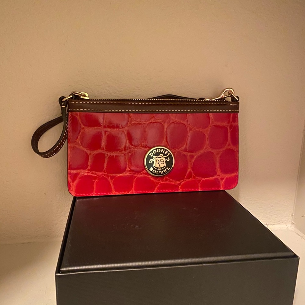 Red Dooney and Bourke wristlet
